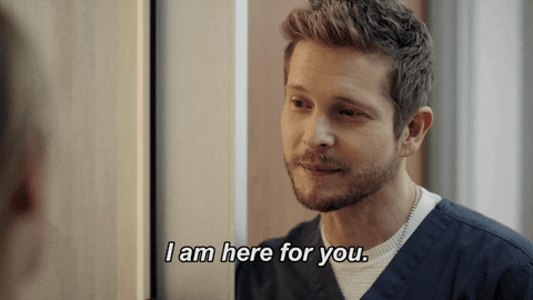 Here For You Matt Czuchry The Resident GIF