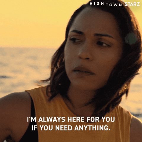 Here For You Monica Raymund High Towns GIF