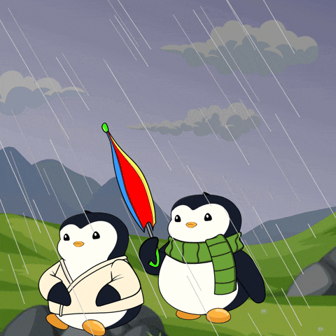 Here For You Sweet Pudgy Penguins GIF