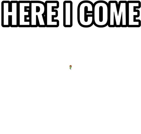 Here I Come Bubble Poster