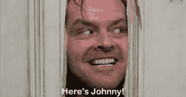 Here's Johnny Gif GIF