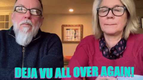 Here We Go Again Couple GIF