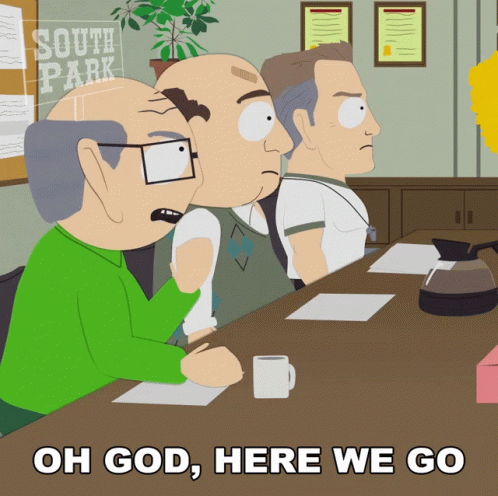 Here We Go Again Elderly GIF