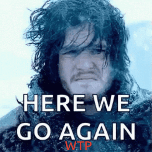 Here We Go Again On Snow GIF