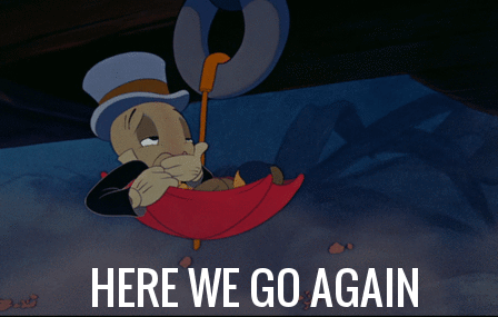 Here We Go Again Pinocchio GIF