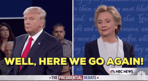 Here We Go Again Politics GIF