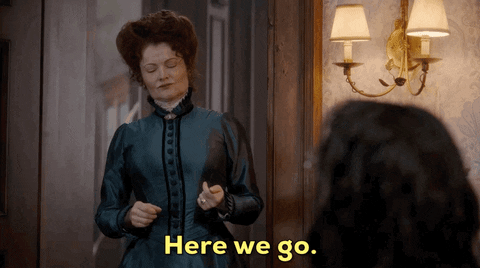 Here We Go Again Vintage GIF