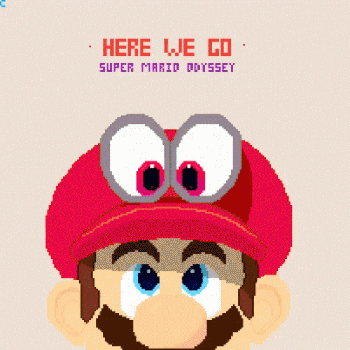 Here We Go Super Mario Odyssey GIF