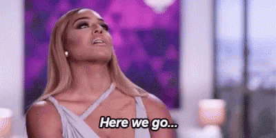 Here You Go Sassy Lady Feeling Down GIF