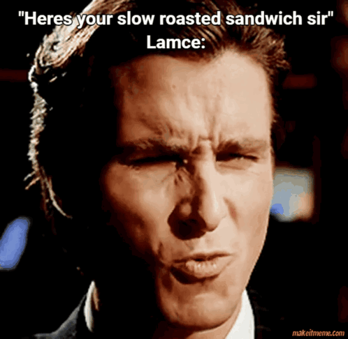 Heres Your Slow Roasted Sandwich Sir GIF
