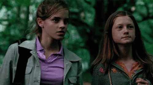 Hermione And Ginny Weasley GIF