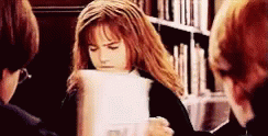 Hermione Granger Glare GIF