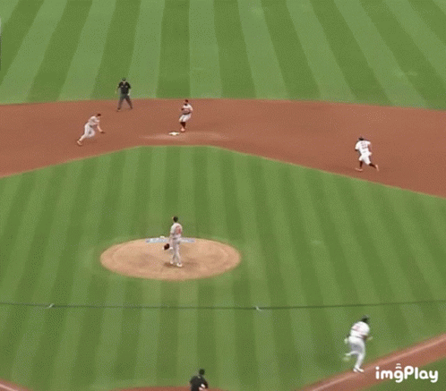 Herners Throwing Baseball