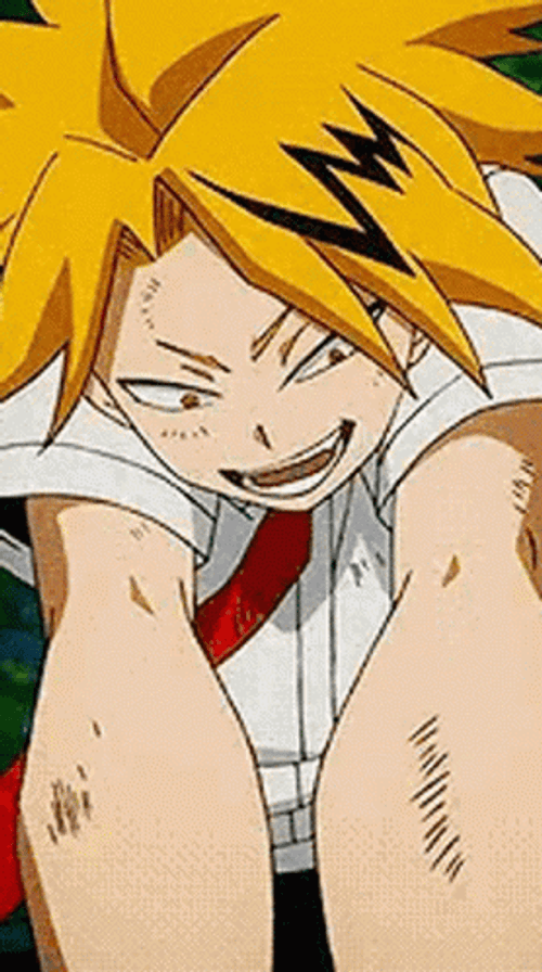 Hero Academia Denki Amazing Electric Power GIF