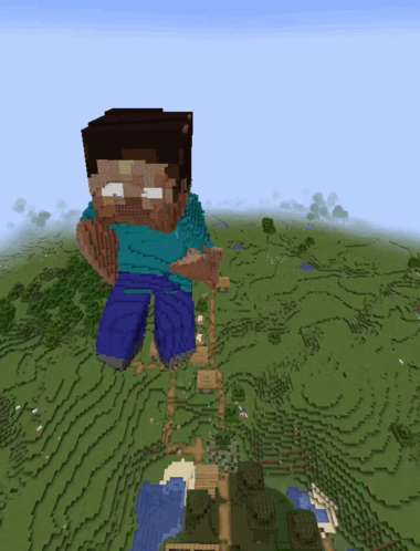 Herobrine Gangnam Style Dance Move GIF