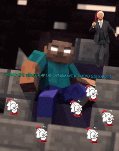 Herobrine Oh What Fun Graphics Design GIF