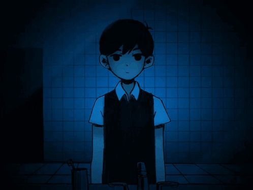 Herobrine Omori Anime Crossfade Shot GIF