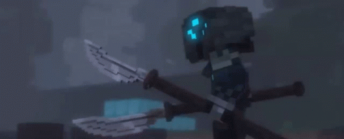 Herobrine Violent Scuffle Minecraft GIF