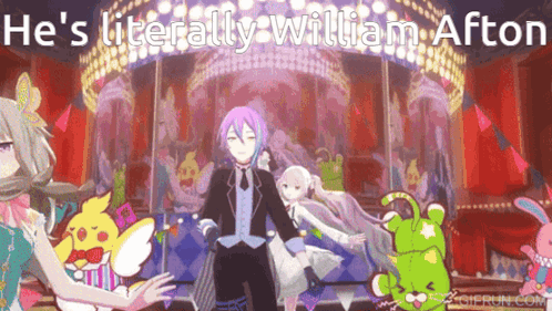 Hes Literally William Afton GIF