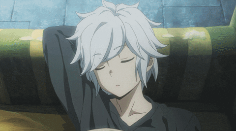 Hestia Danmachi Bell Cranel Shocked GIF