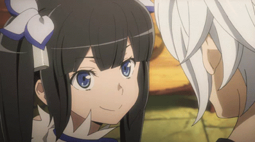 Hestia Danmachi Cute Tired GIF