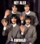 Hey Alex Awooga Beatles GIF