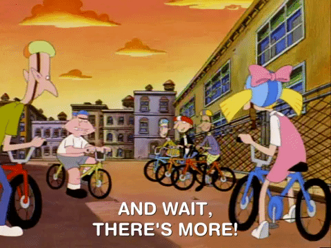 Hey Arnold But Wait There's More GIF