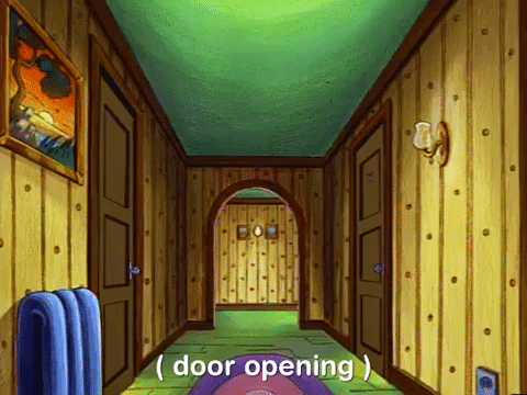 Hey Arnold Door Opening House GIF