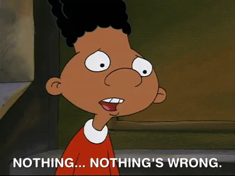 Hey Arnold Gerald I Know Nothing GIF