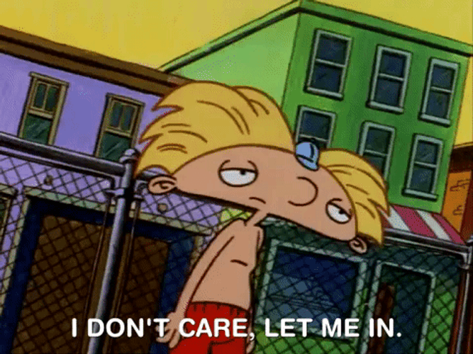Hey Arnold Let Me In GIF