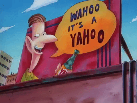 Hey Arnold Stinky In Yahoo Soda Billboard GIF