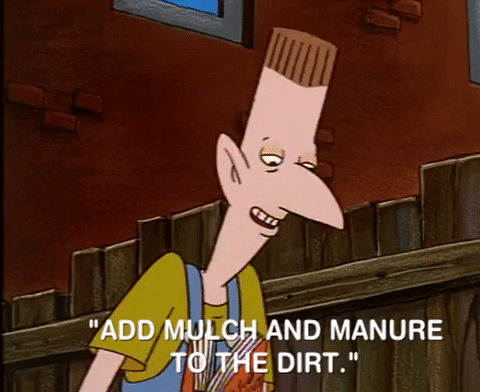 Hey Arnold Stinky Petersen Add Mulch And Manure GIF
