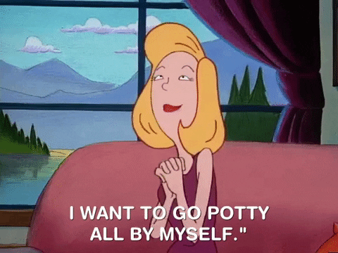 Hey Arnold To Go Potty All By Myself GIF