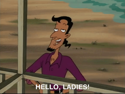 Hey Arnold You Two Beautiful Women GIF