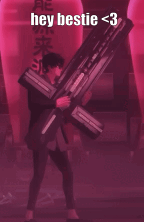 Hey Bestie Trigun Stampede GIF