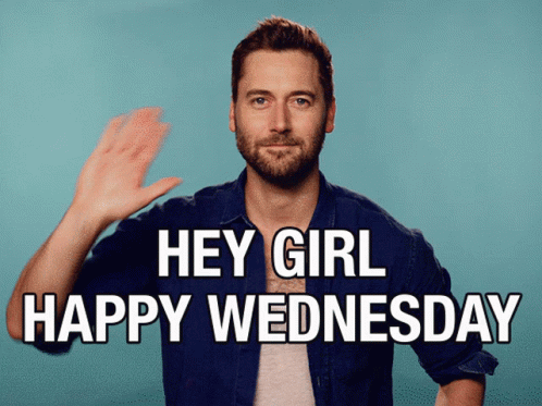 Hey Cute Girl Happy Wednesday GIF