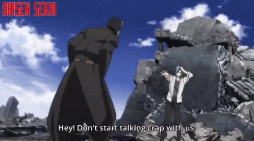 Hey Dont Start Talking Crap With Us Metal Bat GIF