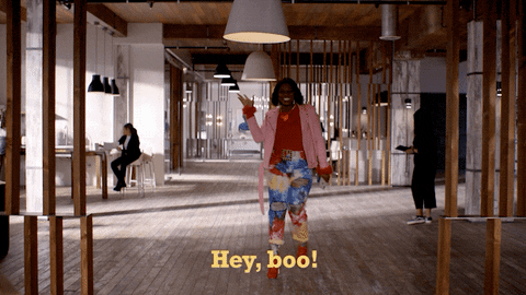 Hey Girl Hey Boo GIF