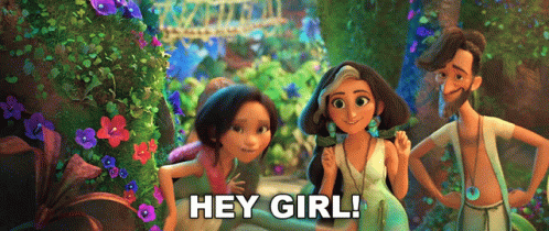 Hey Girl The Croods 2 Dawn Betterman GIF