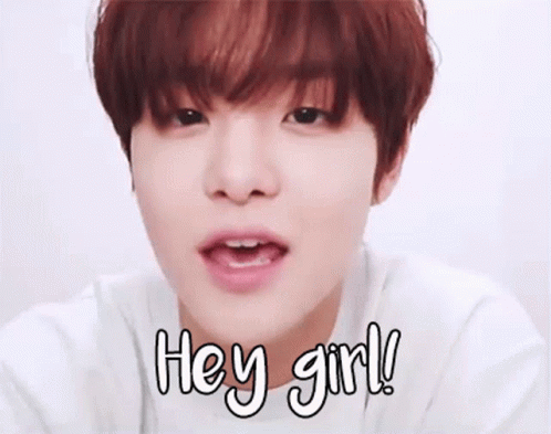 Hey Girl Treasure Jihoon Park GIF