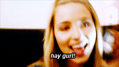 Hey Girl Woman Talking On Phone GIF