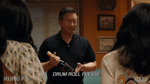 Hey Guys Drum Roll Please GIF