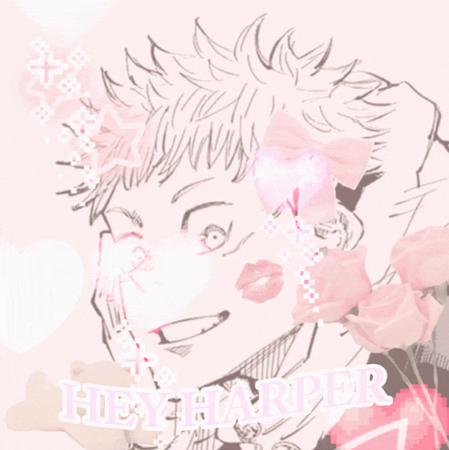 Hey Harper Yuji Itadori GIF