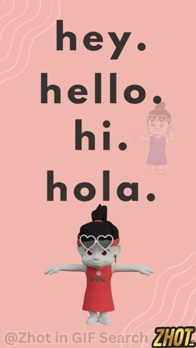 Hey Hello Gif GIF
