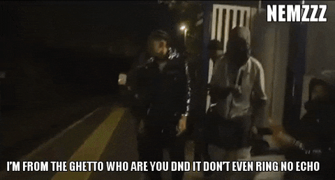Hey I'm From The Ghetto GIF