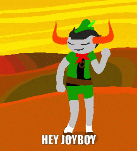 Hey Joyboy Animated Meme GIF