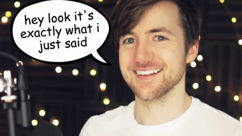 Hey Look I Said What I Said GIF