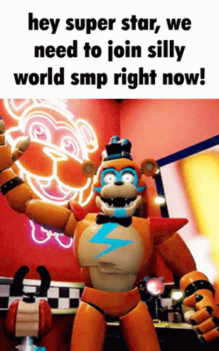 Hey Super Star Freddy Fazbear Meme GIF