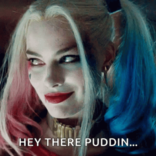 Hey There Harley Quinn GIF