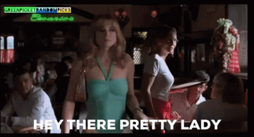 Hey There Pretty Lady GIF